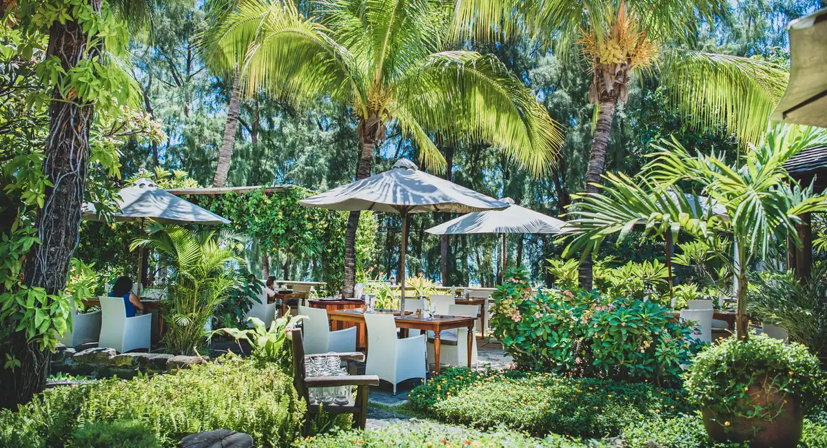 The Colonial Garden restaurant